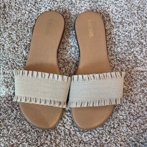 Kensie Women's Beige Sandals